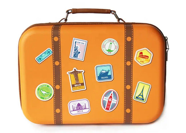 Custom Printed Manufacturer EVA Storage Cases Eva Suitcase Big Capacity Tool Carry Case With Handle